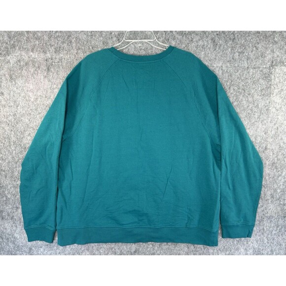 Florida 30A Sweatshirt Women's 2XL Green Turtle Christmas Holiday Cheer - Picture 5 of 12